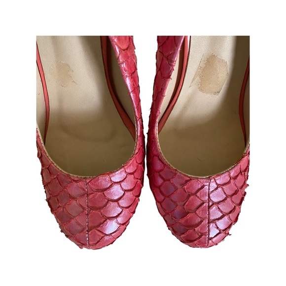 ParVous By You - Hand Made Shoes - Pink Leather - Stiletto Pumps Size 51/2 - 6 - Picture 4 of 17